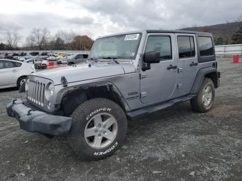  Salvage Jeep Wrangler