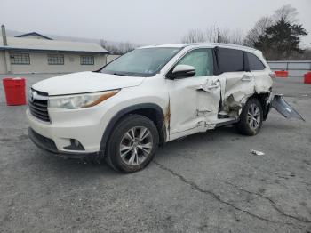  Salvage Toyota Highlander