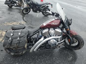  Salvage Indian Motorcycle Co Super Chie