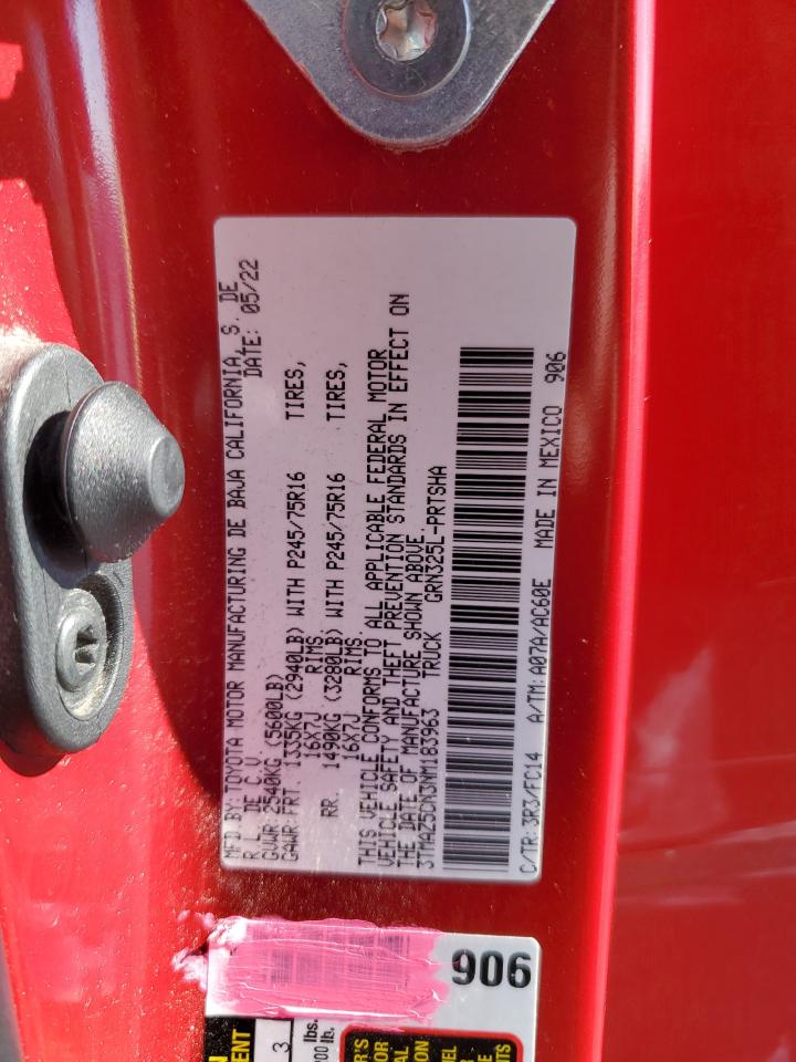 Toyota Tacoma Double Cab Image 3