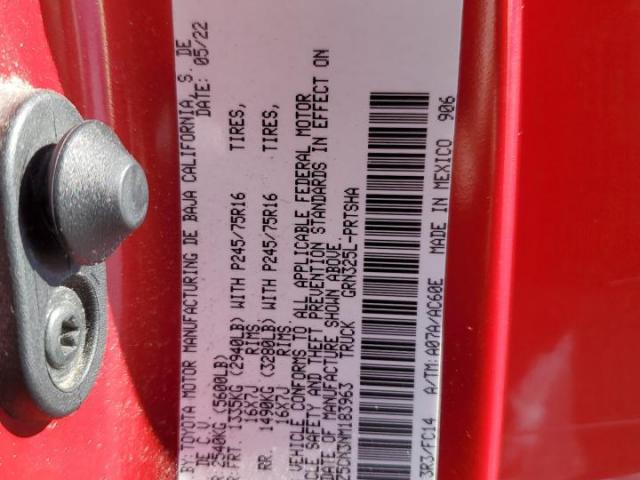 Toyota Tacoma Double Cab Image 3