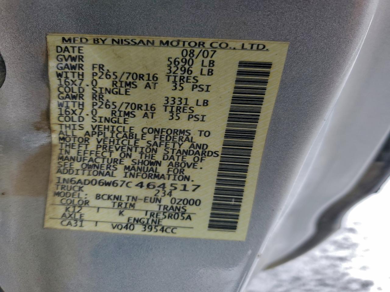 Nissan Frontier King Cab Le Image 12