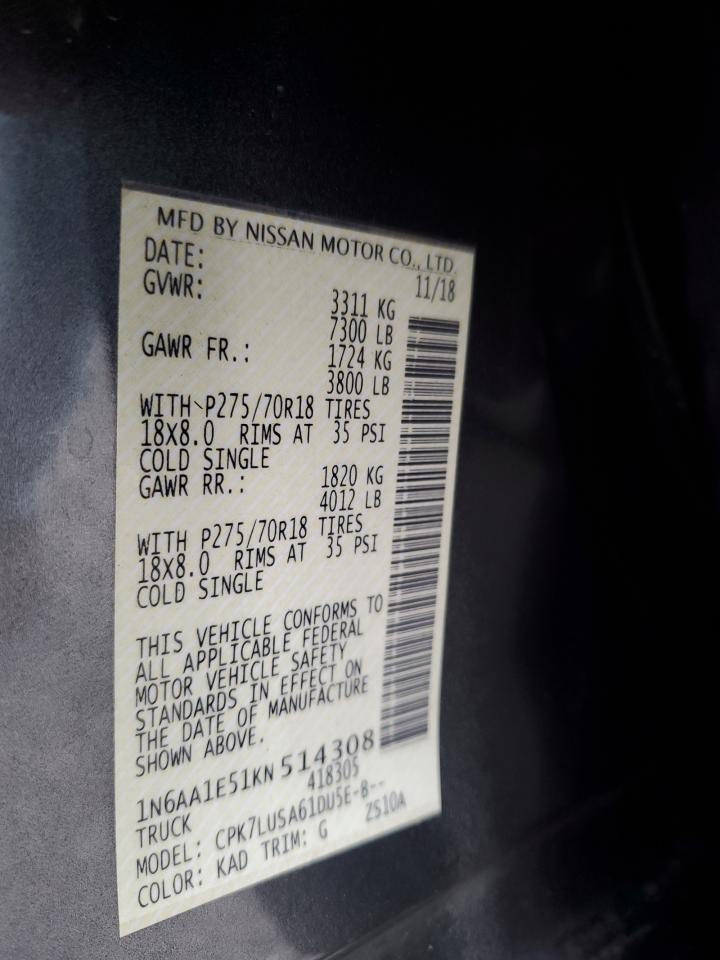 Nissan Titan Sv Image 12