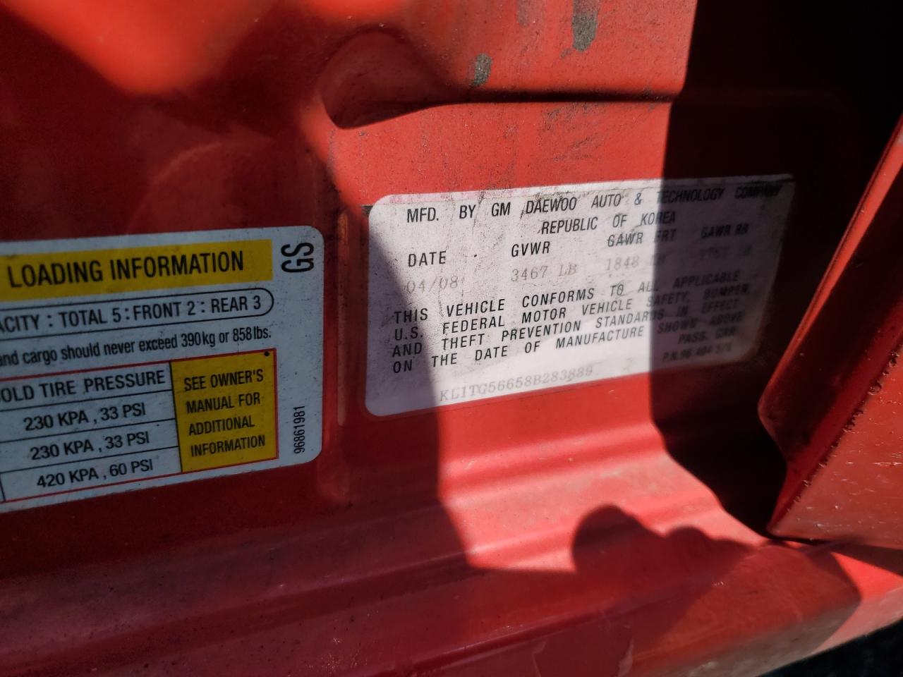 Chevrolet Aveo Lt Image 5