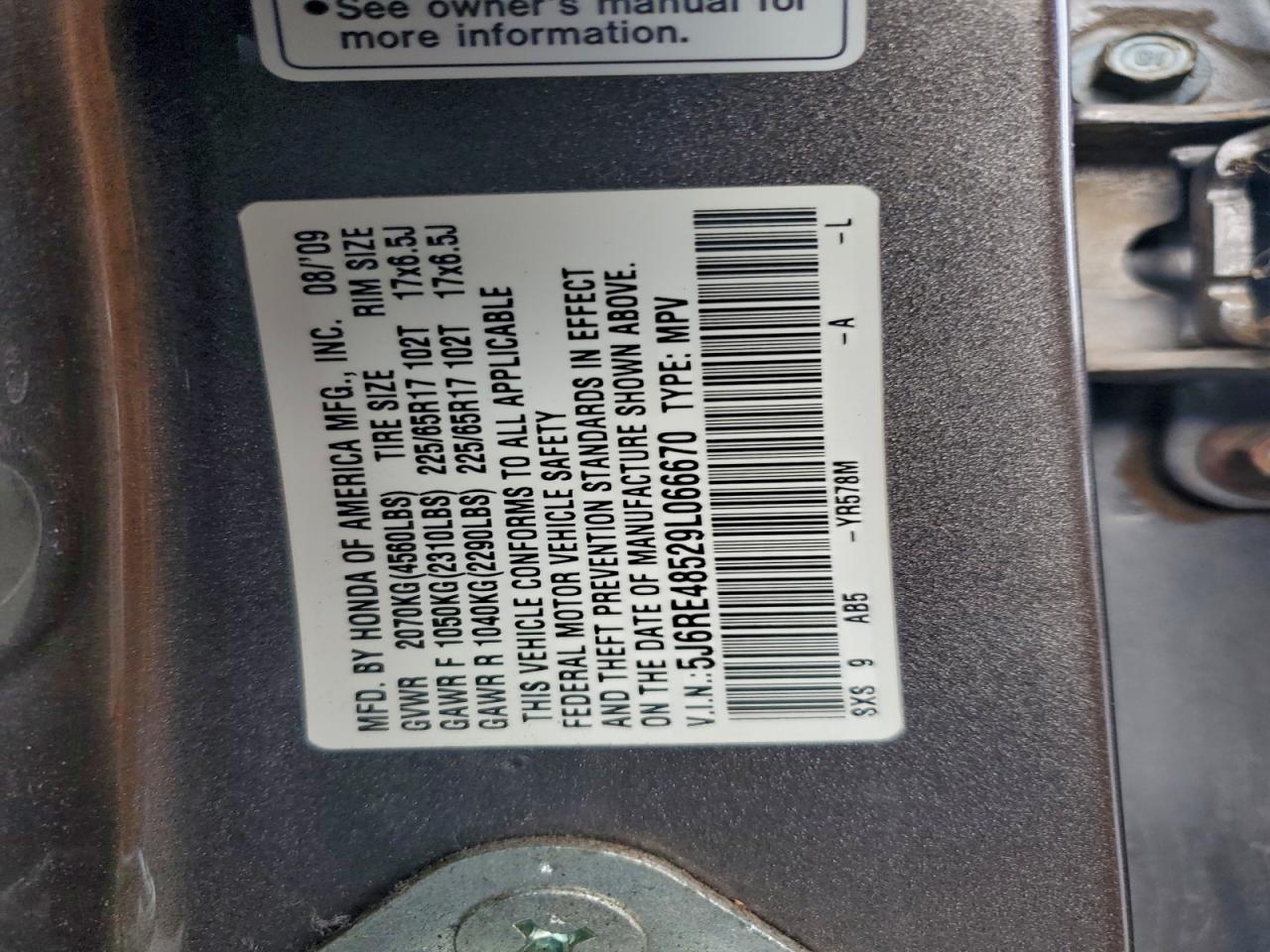 Honda Crv Ex Image 6