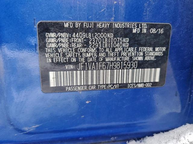 Subaru WRX Premium Image 10